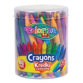 Crayons 64 colours Colorino Kids 33008PTR