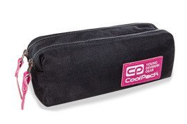 Double zippers pencil pouch Coolpack Hippie Edge Pink Glitter 22295CP B69081