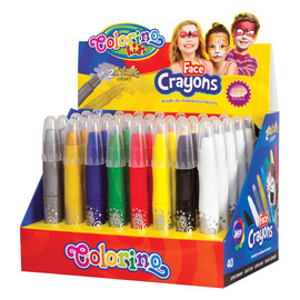 Face crayons 12 colours Colorino Kids 32650PTR