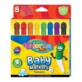 Markers Baby 8 colours Colorino Kids 39576PTR