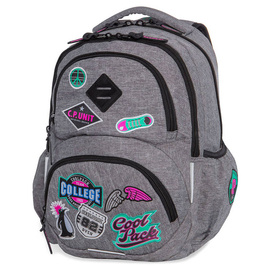 Plecak młodzieżowy Coolpack Dart Girls Badges Denim 37916CP No. B19057