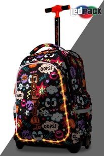 School backpack Coolpack Junior LED Comics 94504CP A28202