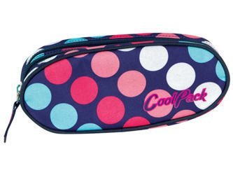 School pencil case Coolpack Academy Dots 45391CP nr 037