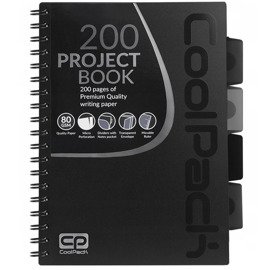 Spiral Note Books B5 Coolpack Black 94146CP
