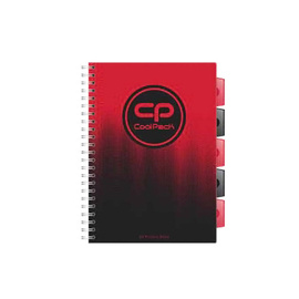 Spiral note book A4 Coolpack Black 94108CP