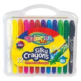 Twisted silky crayons 12 colours Colorino Kids 57271PTR