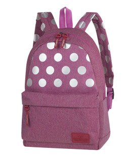 Urban backpack Coolpack Street Silver Dots/Pink 84540CP nr A574