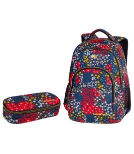 Zestaw szkolny Coolpack 2018 Summer Meadow - plecak Basic Plus i piórnik Campus