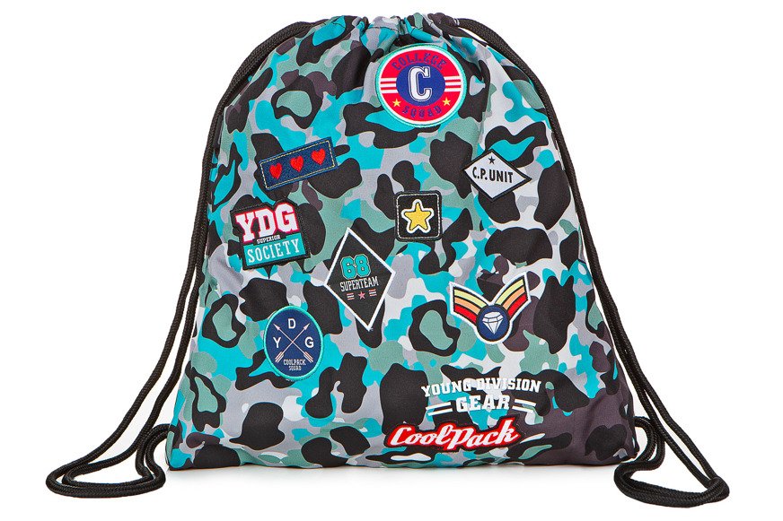 Unchanged refugees Maladroit Set Coolpack Camo Blue Badges - Dart backpack, Campus pencil case and a  Sprint gymsack - Zestawy szkolne Zestawy - Sklep Galanteria4you