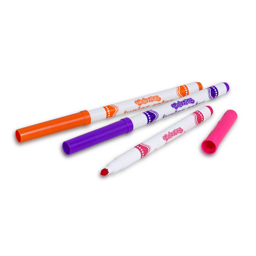 Round tip markers 8 colours Colorino Kids 32100PTR Writing materials