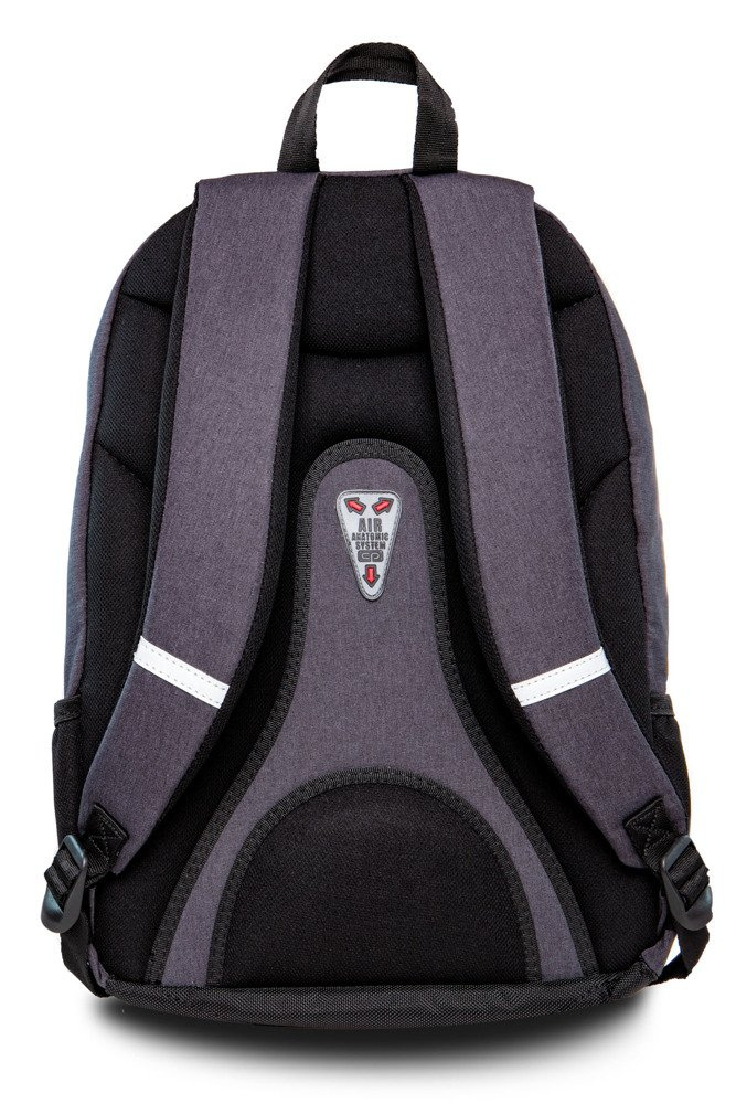 School backpack Coolpack Coolpack Hippie Sparkling Badges Grey 22479CP