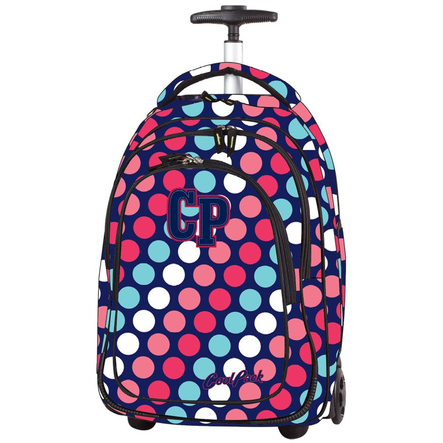 Trolley Backpack Coolpack Target Dots 79990cp Nr 1044 - Backpacks 