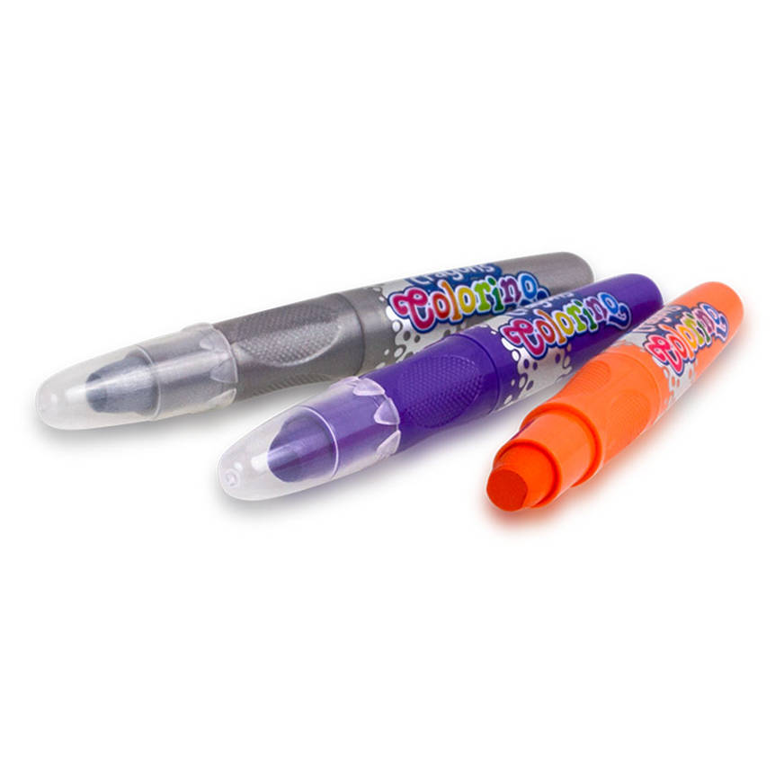 Twisted silky crayons 12 colours Colorino Kids 57271PTR - Artykuły ...