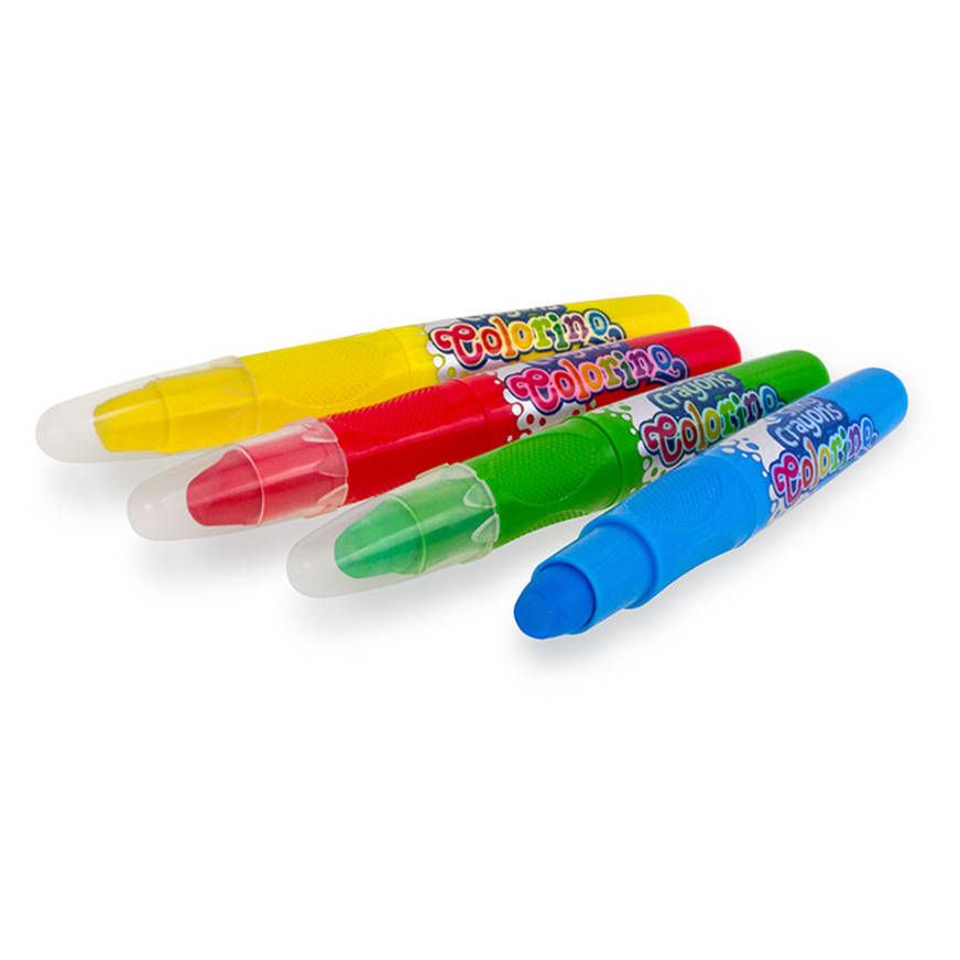 Twisted silky crayons 12 colours Colorino Kids 57271PTR - Writing ...