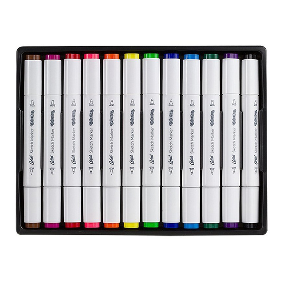 Artist Sketch markers 12 colours Colorino Kids 92470PTR