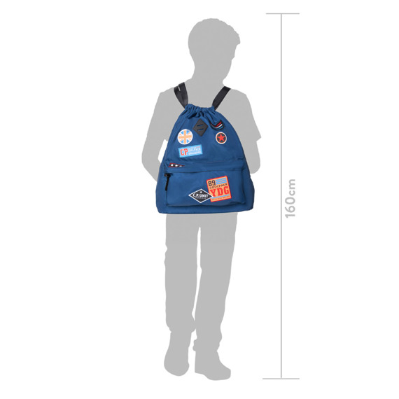 Backpack CoolPack Urban Badges Blue 26255CP No. B73053