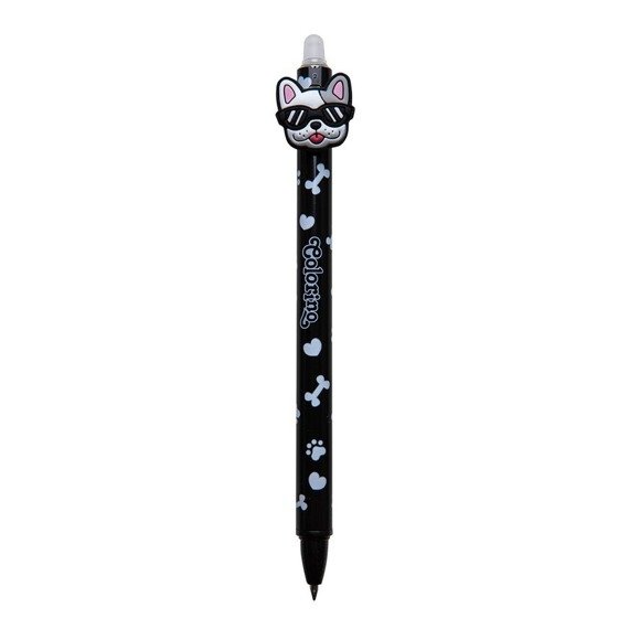 Erasable pen Dog Black Colorino School