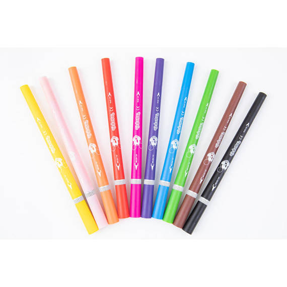 Glitter markers 6 colours Colorino Kids 65641PTR