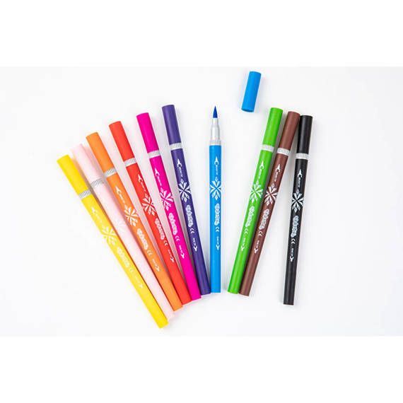 Glitter markers 6 colours Colorino Kids 65641PTR