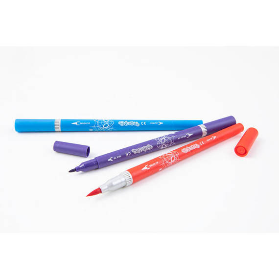 Glitter markers 6 colours Colorino Kids 65641PTR