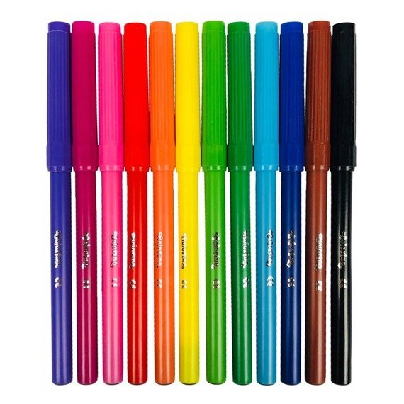 Markers 12 colours Colorino Kids 14588PTR/1