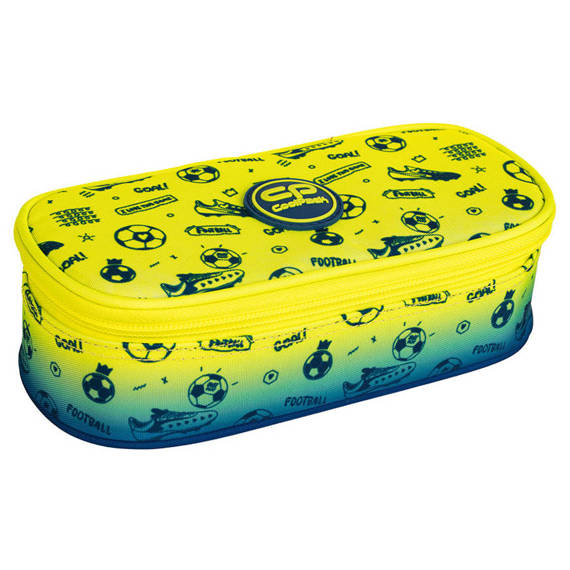 Pencil case CoolPack Campus Camo Mesh Yellow 98410CP No. B62068