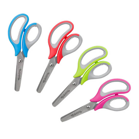 Plastic scissors Octopus Colorino Kids 37275PTR