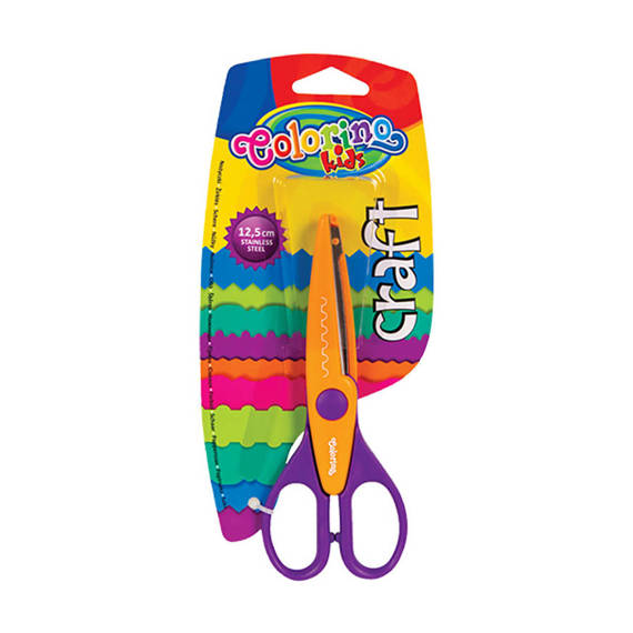 Plastic scissors Octopus Colorino Kids 37275PTR