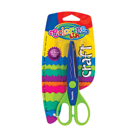 Plastic scissors Octopus Colorino Kids 37275PTR