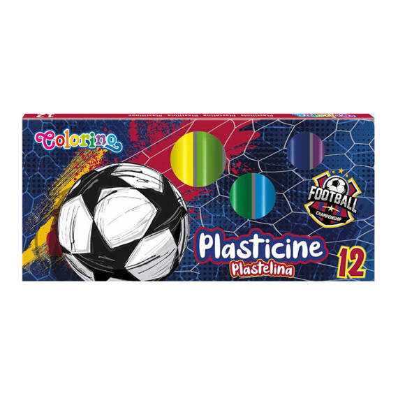 Plasticine round 12 colours Colorino Kids 13291PTR/1