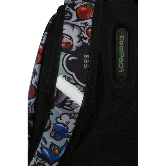 School backpack CoolPack Strike S Graffiti 41043CP No. A17201