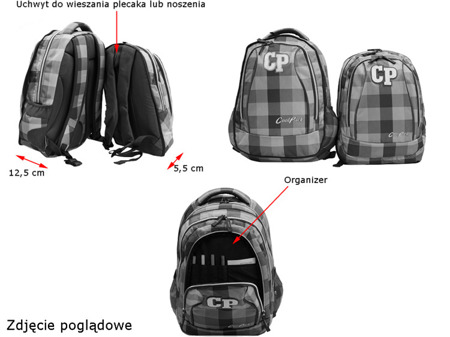 School backpack Coolpack Combo Color strokes 77996CP nr 674