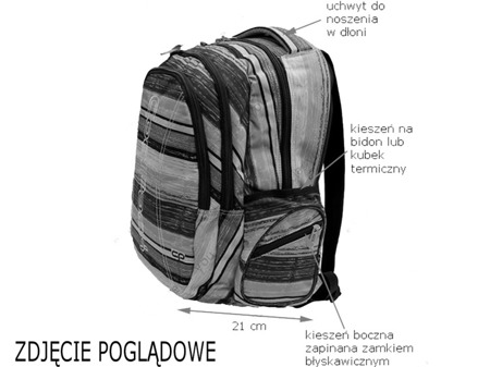 School backpack Coolpack Joy Multicolor 61612CP nr 546