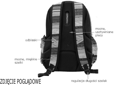 School backpack Coolpack Joy Multicolor 61612CP nr 546