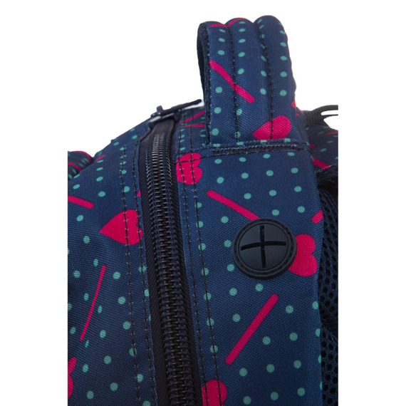 Set CoolPack Heart Link - Spiner backpack and tube pencil case