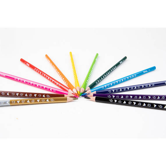 Triangular coloured pencils 12 colours Colorino Kids 51828PTR