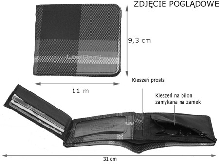 Wallet Coolpack Patron Flashing lava 70478CP nr 952