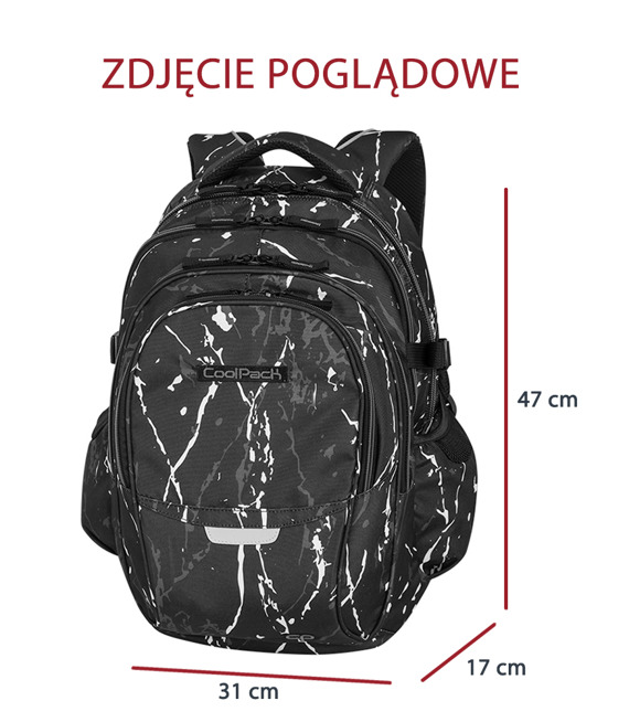 Zestaw szkolny Coolpack 2018 Springfield - plecak College i piórnik Clever