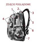 Backpack Coolpack Break Camo Pink Neon 89012CP nr A356