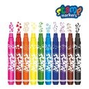 Double ended markers with stamps 10 pcs. Colorino Kids 36092PTR