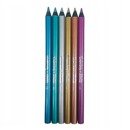 JUMBO round coloured pencils Metallic 6 colours Colorino Kids 34661PTR