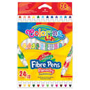 Jumbo Conical tip markers 8 colours Colorino Kids 32131PTR