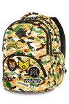 Set Coolpack Camo Desert Badges - Bentley backpack and Clever pencil case