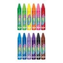 Triangular oil pastels 12 colours Colorino Kids 32636PTR