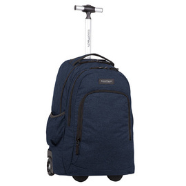 Plecak młodzieżowy na kółkach Coolpack Summit Dark Blue E85024