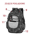 Zestaw szkolny Coolpack Springfield - plecak College i piórnik Clever