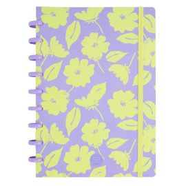 Kołozeszyt B5 z gumką Coolpack Flores Lila 97660PTR