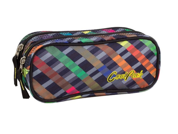 Piórnik szkolny Coolpack Clever Rainbow stripes 77705CP nr 661