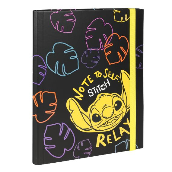 Teczka przestrzenna na gumkę A4 Coolpack Stitch Disney Black 91835PTR