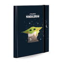 Teczka przestrzenna A4 Colorino Disney Mandalorian Zielona 55813PTR_ZIELONA